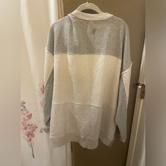 Free People Making It Pullover XL Color: Mixed Heather Combo - Picture 6 of 6